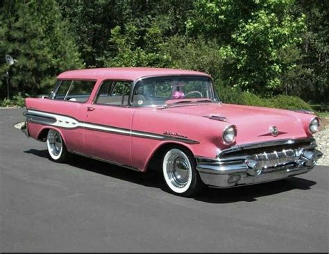 1957 Pontiac Safari Wagon | Pontiac cars, Station wagon cars, Classic cars trucks