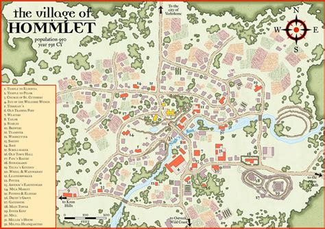 The Village of Hommlet by JoanSogo on DeviantArt