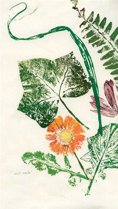 Nature Prints: An Easy Monoprinting Tutorial - Cloth Paper Scissors | Leaf print art, Monoprint ...