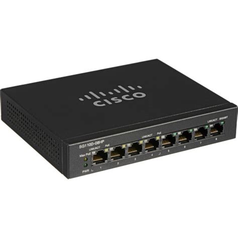 Cisco SG110D-08HP 8 Port Gigabit PoE Switch Price in Bangladesh | Bdstall