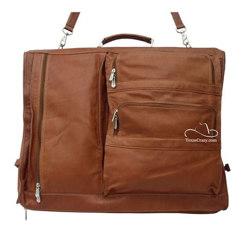 Buy Five Suiter Leather Garment Bag Piel Leather 9116