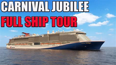 Carnival JUBILEE Cruise - Full Ship Full tour View 2023 - Jubilee Galveston Port - YouTube