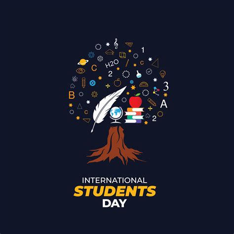 International Students Day. November 17. World students day concept ...