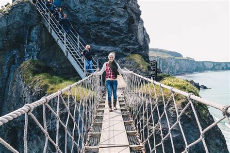 Rope Bridge Northern Ireland | Carrack A Rede Rope Bridge