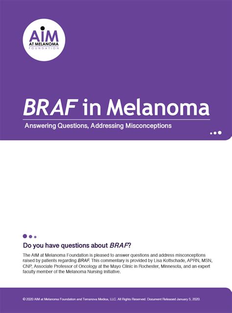 BRAF Q&A - The Melanoma Hub