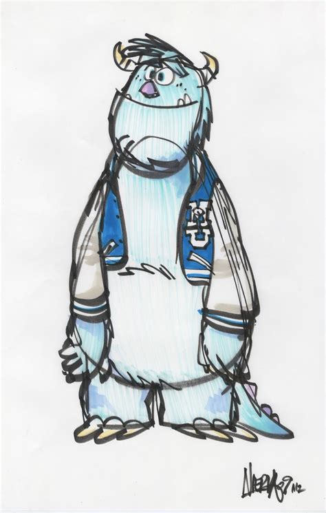 Monsters University Concept Art Collection