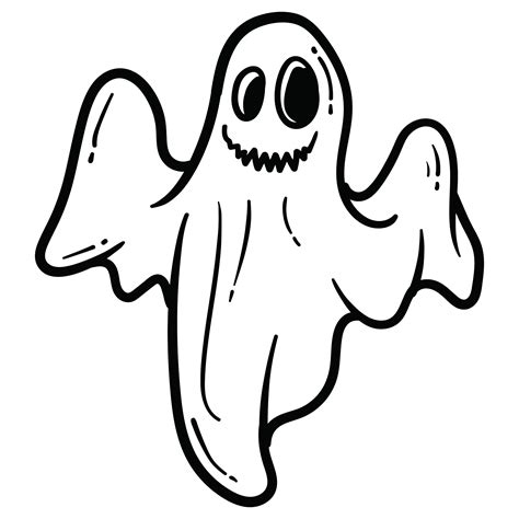 Halloween Ghost Stencils - 15 Free PDF Printables | Printablee
