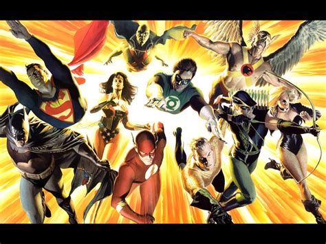 Alex Ross Justice League Wallpaper - WallpaperSafari