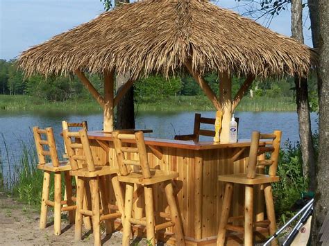 Tiki Hut - Tropical Paradise | Tiki bar, Outdoor tiki bar, Backyard