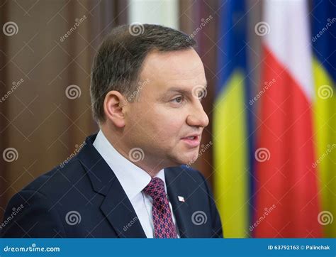 President of the Republic of Poland Andrzej Duda Editorial Stock Photo - Image of republic ...