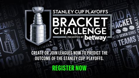 NHL Stanley Cup Playoffs Bracket Challenge