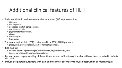 Managing HLH: Recent Improvements and Persistent Challenges - ppt download