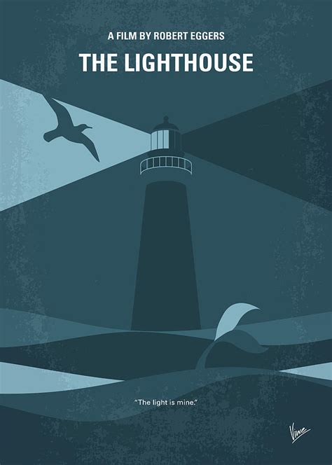 No1183 My The Lighthouse minimal movie poster Digital Art by Chungkong Art - Pixels