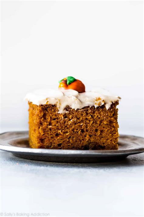 The Best Pumpkin Cake I've Ever Had - Sally's Baking Addiction