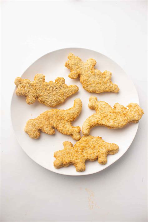 Air-fryer Dino Nuggets - The Flexible Fridge