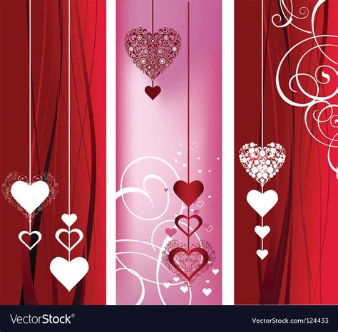 Background with hearts and roses Royalty Free Vector Image