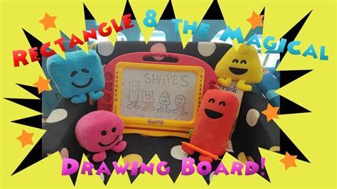 Mister Maker Shapes! Rectangle and the Magical Drawing Board Shapes go on an adventure 🤩 - YouTube