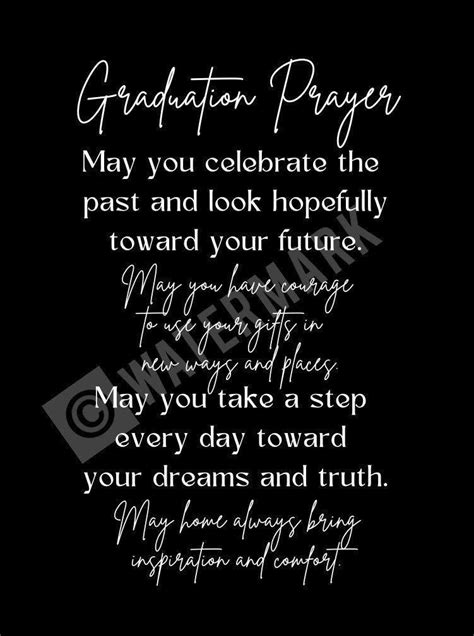 Graduation PRINTABLE Seniors of 2024 Gifts Class of 2024 Graduation Prayer Graduation Printable ...