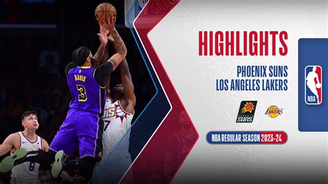 Phoenix Suns - Los Angeles Lakers Highlights 12/1 | FPT Play