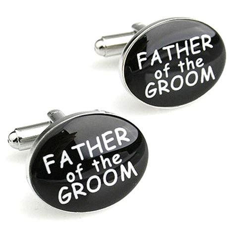 Wedding Series Father Of The Groom Cufflinks – Sophisticated Gentlemen