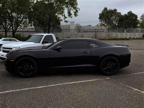 Fits Camaro ZL1 Wheels CV19 Satin Black Camaro Rims Staggered | Black camaro, Camaro zl1, Camaro ...