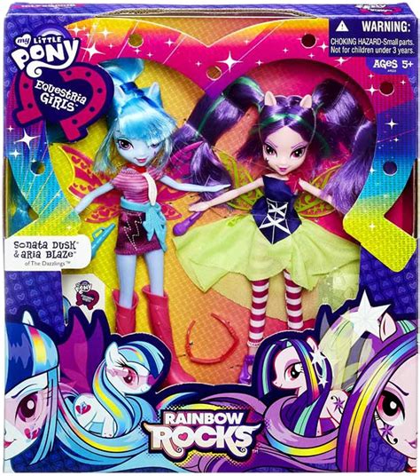 My Little Pony Equestria Girls Rainbow Rocks Sonata Dusk Aria Blaze 9 ...