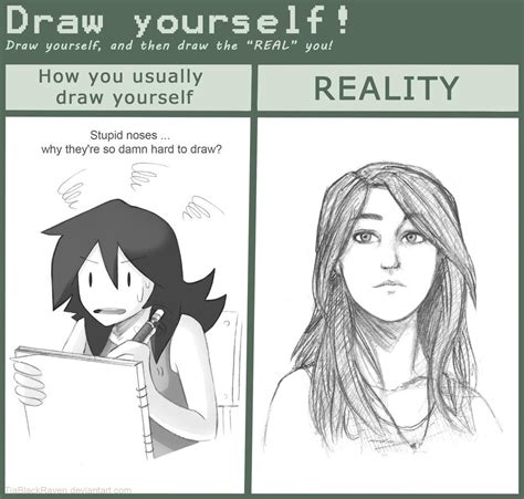 Meme- Draw yourself! by TiaBlackRaven on DeviantArt