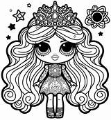 LOL Surprise Dolls Coloring Pages  40 Different Sheets sketch template