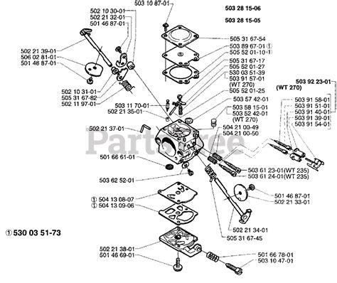 Husqvarna 240 RBD - Husqvarna String Trimmer (1997-02) Carburetor Parts Parts Lookup with ...