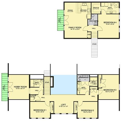 Plan 61333UT: Spacious Two-story House Plan with In-law Suite above ...