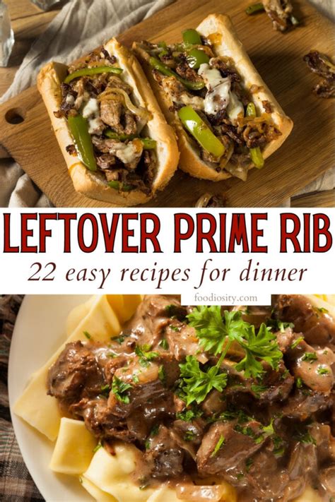 22 Leftover Prime Rib Recipes - Easy Ideas For Dinner - Foodiosity