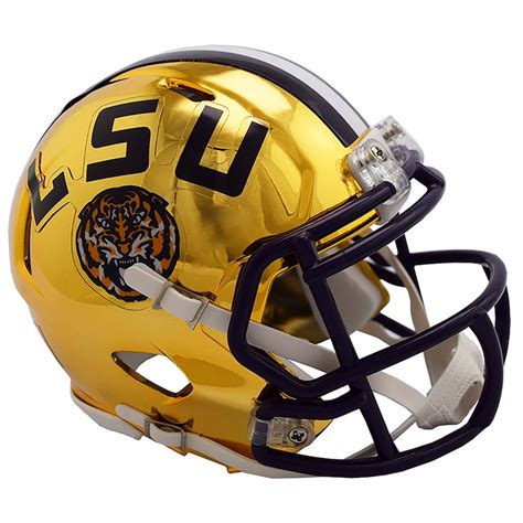 Riddell LSU Tigers Chrome Alternate Speed Mini Football Helmet