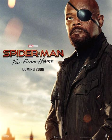 Nick Fury ~Spider-Man: Far From Home (2019) | Character Posters - Spider-Man Photo (42807265 ...