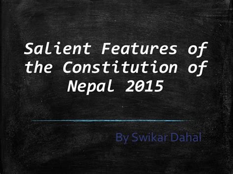 Features of Nepal constitution 2072