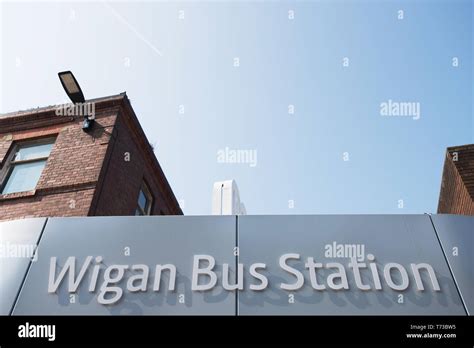 Wigan Bus Station. Wigan, Lancashire, United Kingdom Stock Photo - Alamy