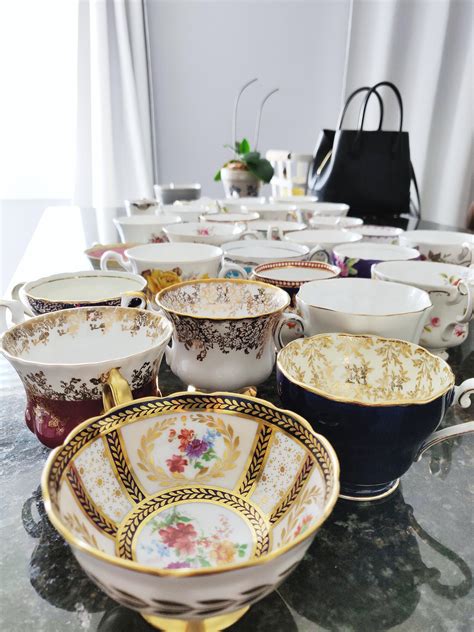 Vintage teacup collection! : r/tea