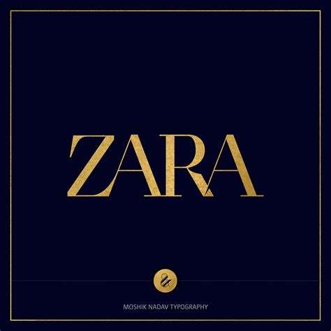 ZARA Logo concept by Moshik Nadav Typography on Behance