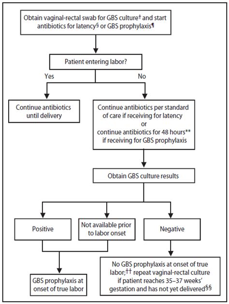 The figure presents an algorithm for clinicians to use to determine ...