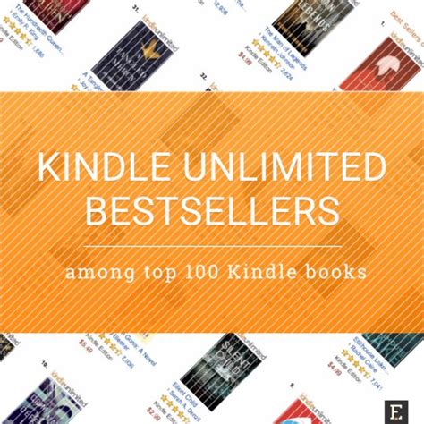 How many Kindle Unlimited books are among Top 100 bestsellers? – Ebook Friendly