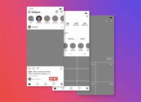 Instagram Mockup Psd