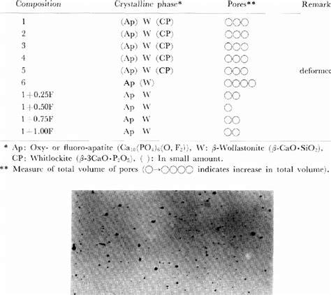 Microstructure of glass-ceramics | Download Table