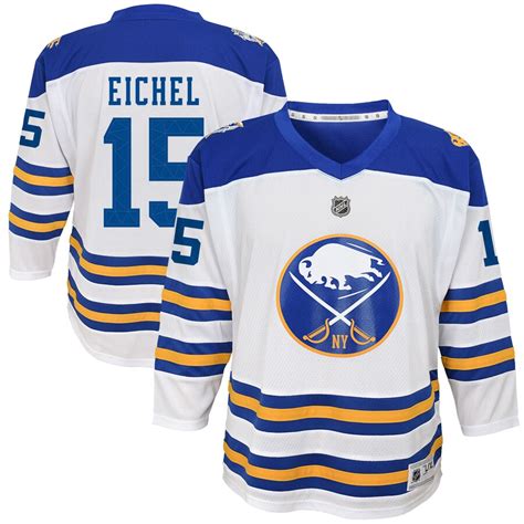 Jack Eichel Buffalo Sabres Youth White 2018 Winter Classic Replica Player Jersey