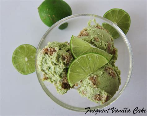 Key Lime Pie Ice Cream | Fragrant Vanilla Cake