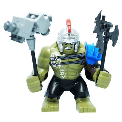 HULK Big Fig With Armour Marvel Super Heroes LEGO Minifigures 76088 ...