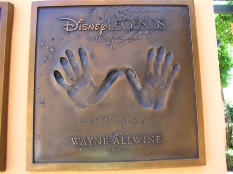 Wayne Allwine Disney Legend at the Disney Legends Plaza | Flickr