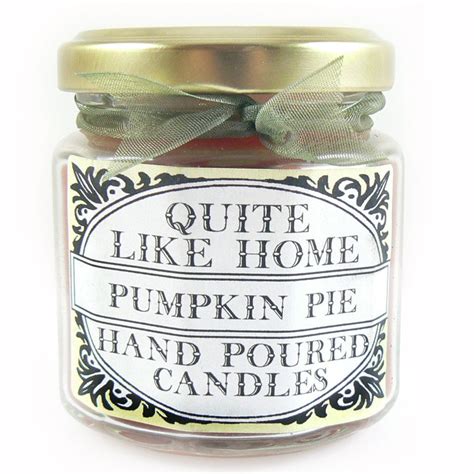 Pumpkin Pie scented 4 oz. jar candle