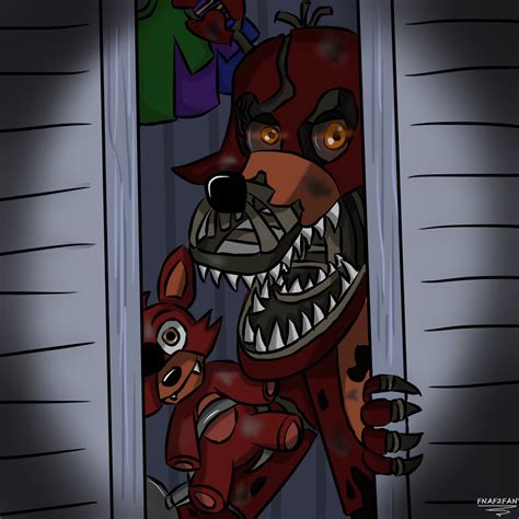 Nightmare Foxy by FNaF2FAN on DeviantArt