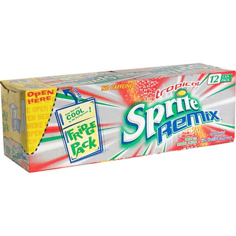 Sprite Remix Soda, Tropical, Fridge Pack | Beverages | Ptacek's IGA