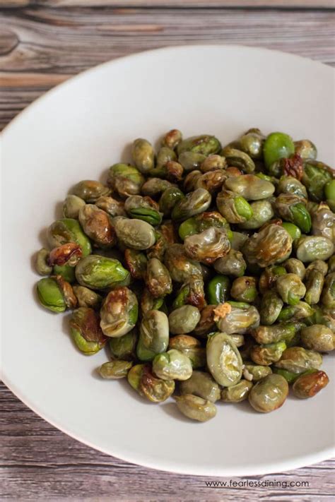 Easy Roasted Fava Beans Recipe - Fearless Dining