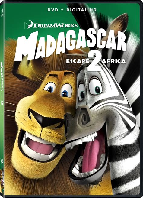 Madagascar 2 Dvd Cover Art